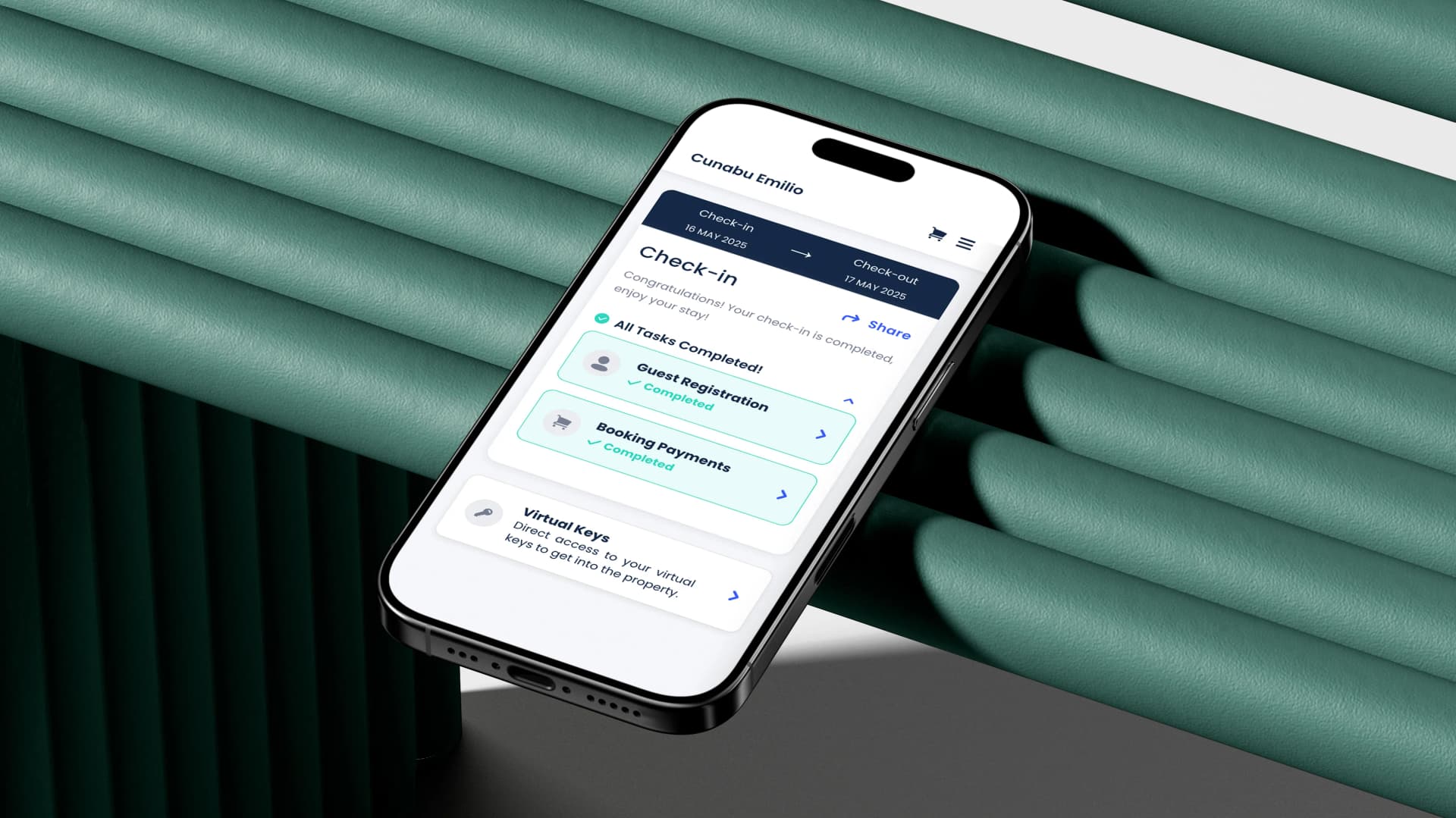 Mobile guest experience